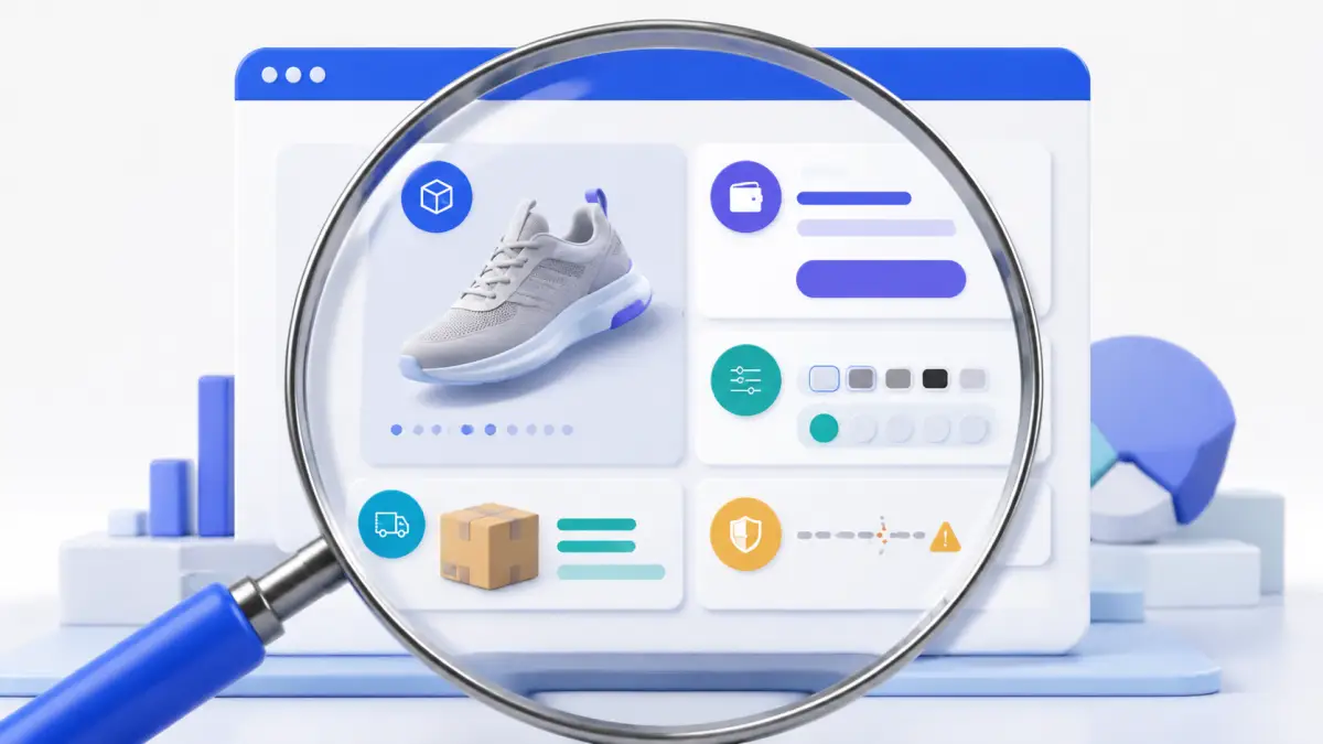 Diagnostic path from low Shopify add-to-cart rate to traffic product page offer and technical causes
